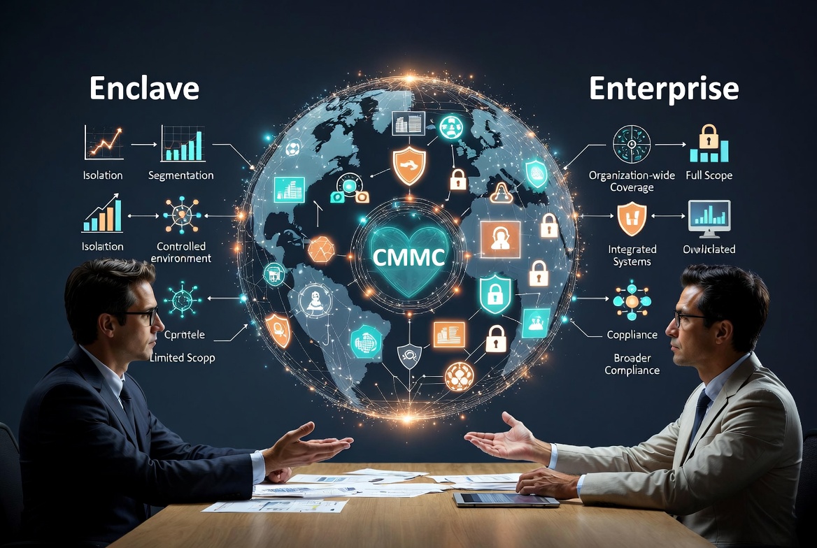 CMMC Enclave vs. Enterprise: Which Compliance Model Works Best?