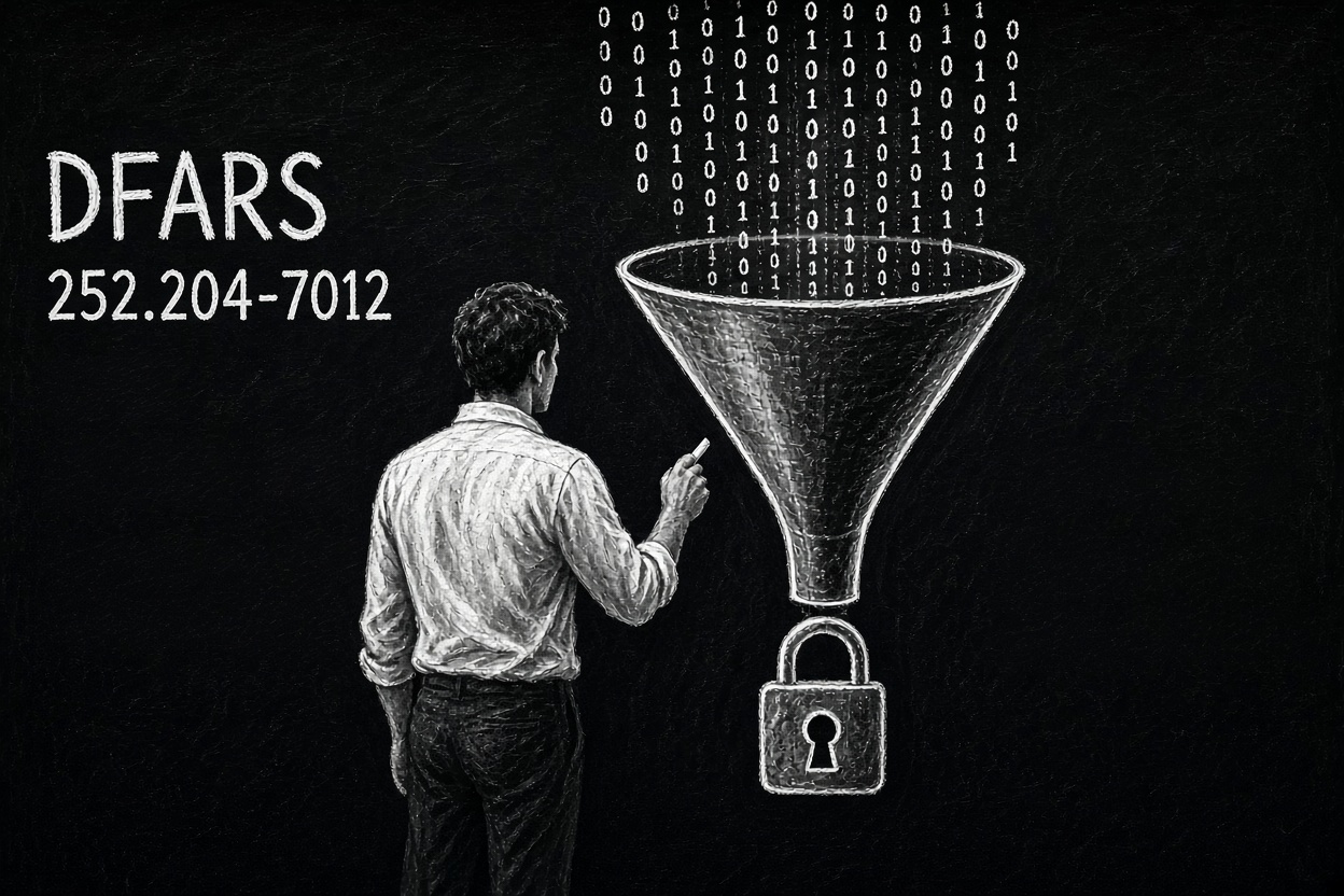 DFARS 252.204-7012 requirements and NIST 800-171 compliance