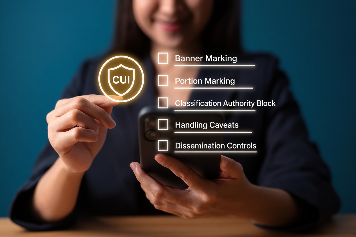 CUI marking requirements for defense contractors