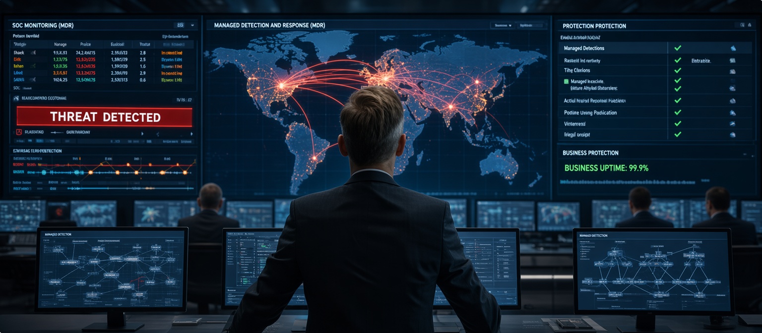 Managed Detection and Response: How MDR Protects Businesses